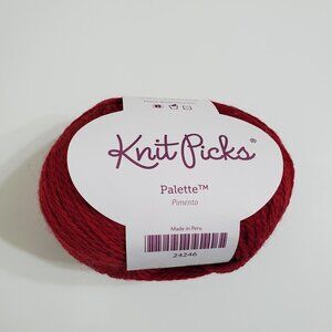 Knit Picks Palette Yarn 1 Ball Peruvian Wool Pimento 6085 50g 231yards